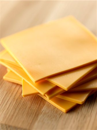 Slices of Cheddar Stock Photo - Rights-Managed, Code: 825-06816096