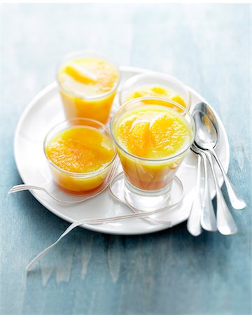 Oranges with pomegranate jelly Stock Photo - Rights-Managed, Code: 825-06816501