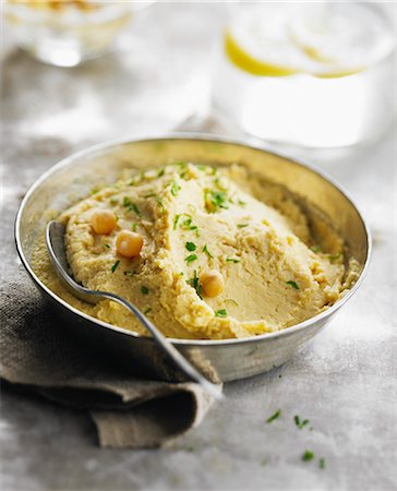 Diet hummus Stock Photo - Rights-Managed, Code: 825-06816638