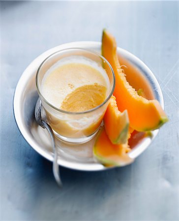 simsearch:825-03629122,k - Melon mousse Stock Photo - Rights-Managed, Code: 825-06816995