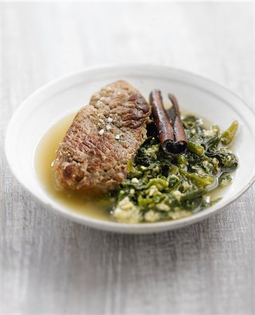 simsearch:825-05988883,k - Beef Dafina with spinach Stock Photo - Rights-Managed, Code: 825-06817014