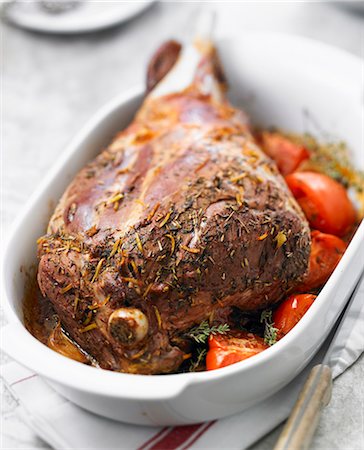 simsearch:652-06818750,k - Spring leg of lamb Stock Photo - Rights-Managed, Code: 825-06817155