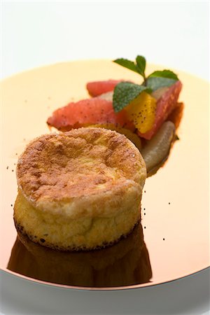 simsearch:825-06817297,k - Citrus fruit soufflé Stock Photo - Rights-Managed, Code: 825-06817307