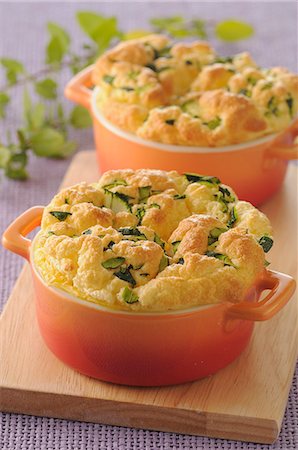 simsearch:825-06816198,k - Zucchini and mint soufflé Stock Photo - Rights-Managed, Code: 825-06817808