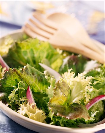 simsearch:825-05987060,k - Lettuce salad Stock Photo - Rights-Managed, Code: 825-07075884