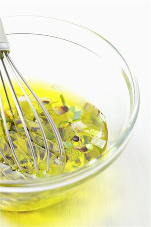 simsearch:652-05809588,k - Preparing vinaigrette with olive oil Stock Photo - Rights-Managed, Code: 825-07076895