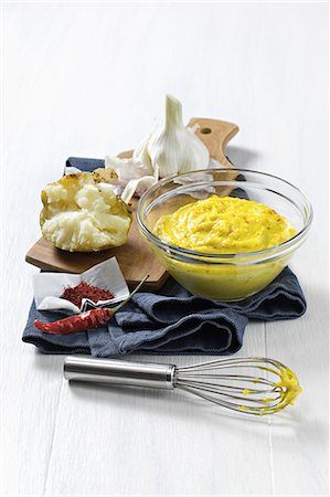 safran (épice) - Traditional Rouille sauce Photographie de stock - Rights-Managed, Code: 825-07076897