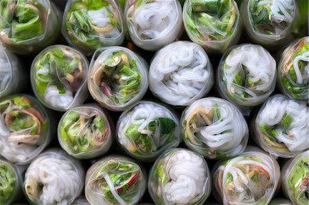 spring roll - Spring roll on a stall in Luang Prabang, Laos Stock Photo - Rights-Managed, Code: 825-07077163