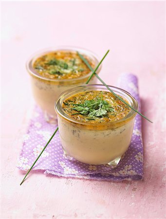 simsearch:825-07077825,k - Individual herb Flans Stock Photo - Rights-Managed, Code: 825-07077307