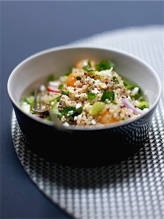 quinoa dishes - Crunchy quinoa salad Stock Photo - Rights-Managed, Code: 825-07077538