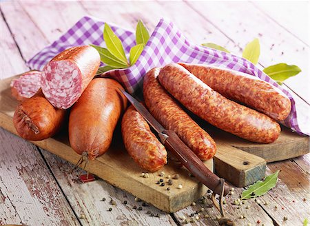simsearch:825-06817272,k - Morteau and Montbéliard sausages Stock Photo - Rights-Managed, Code: 825-07077643