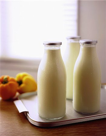 simsearch:652-03804906,k - Bottle of milk Stock Photo - Rights-Managed, Code: 825-07077859