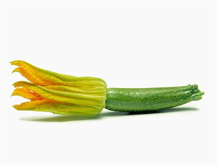 simsearch:825-07078175,k - Small zucchini and flower Stock Photo - Rights-Managed, Code: 825-07078150