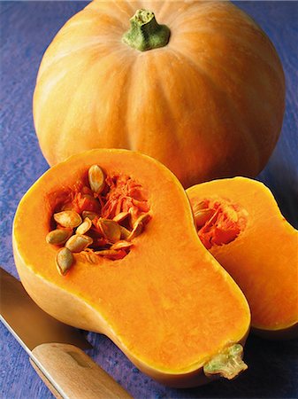 simsearch:825-07078253,k - Pumpkin and butternut squash Foto de stock - Con derechos protegidos, Código: 825-07078218