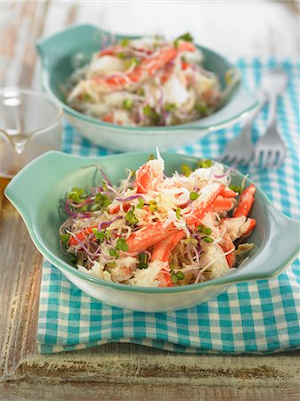 simsearch:825-06815976,k - Sauteed rice with crab meat,beansprouts and radish sprouts Photographie de stock - Rights-Managed, Code: 825-07522300