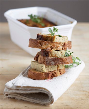 fish terrine - Salmon terrine Foto de stock - Con derechos protegidos, Código: 825-07522546