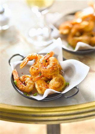 Fried shrimps Stock Photo - Rights-Managed, Code: 825-07522980