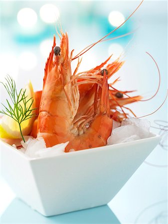 simsearch:825-05811143,k - Cold cooked shrimps Stockbilder - Lizenzpflichtiges, Bildnummer: 825-07599477