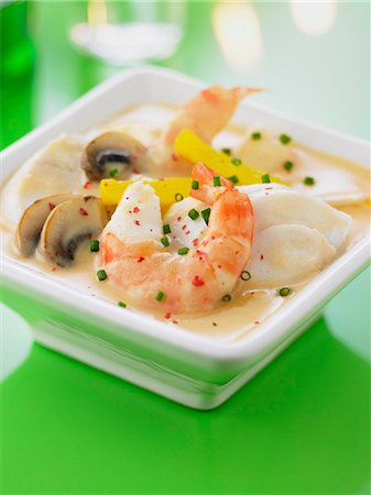 simsearch:825-07652671,k - Seafood casserole Stock Photo - Rights-Managed, Code: 825-07599516