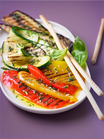 simsearch:825-06816897,k - Antipasti,grilled vegetables Photographie de stock - Rights-Managed, Code: 825-07599697