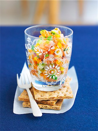 simsearch:652-05807730,k - Salmon tartare Stock Photo - Rights-Managed, Code: 825-07599738