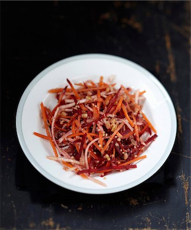 still life balance not object - Root salad with cereals Stock Photo - Rights-Managed, Code: 825-07649199