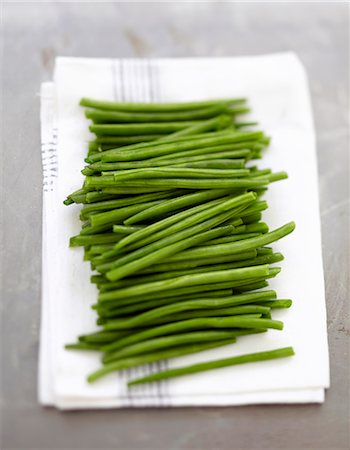 Steam-cooked green beans Stock Photo - Rights-Managed, Code: 825-07649237