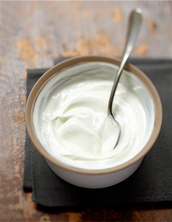 Fromage blanc Photographie de stock - Rights-Managed, Code: 825-07649251