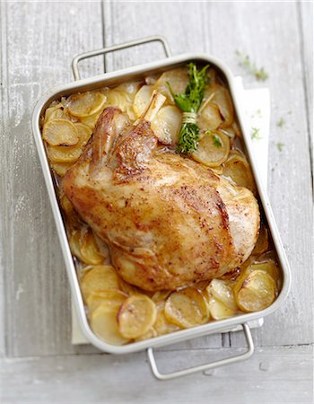 Shoulder of lamb Boulangère Stock Photo - Rights-Managed, Code: 825-07652980