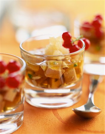 Verrine of foie gras in aspic Stock Photo - Rights-Managed, Code: 825-02304601