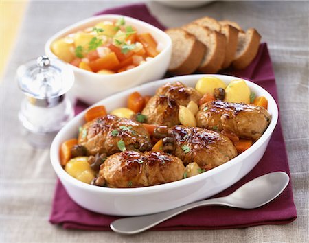 Veal Paupiettes Stock Photo - Rights-Managed, Code: 825-02304786