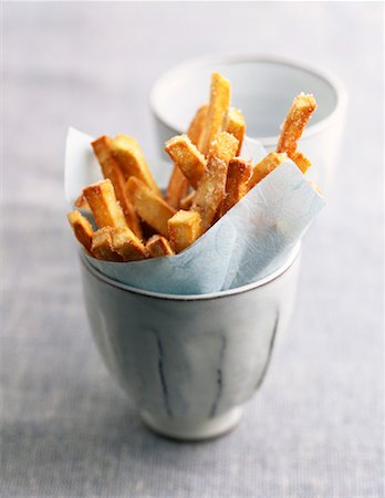 pomme - sweet potato fries Stock Photo - Rights-Managed, Code: 825-02304901