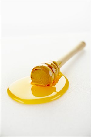 honey stick with honey Stock Photo - Rights-Managed, Code: 825-02305398