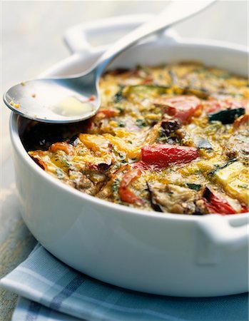 Vegetable gratin Stock Photo - Rights-Managed, Code: 825-02305635