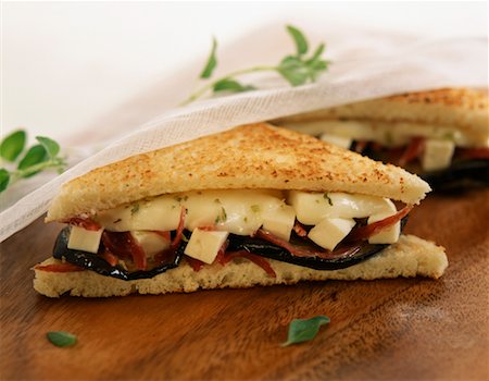 sándwich club - savoie sandwich Foto de stock - Con derechos protegidos, Código: 825-02305810