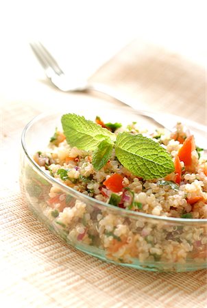 salad bowl - quinoa salad Stock Photo - Rights-Managed, Code: 825-02306235