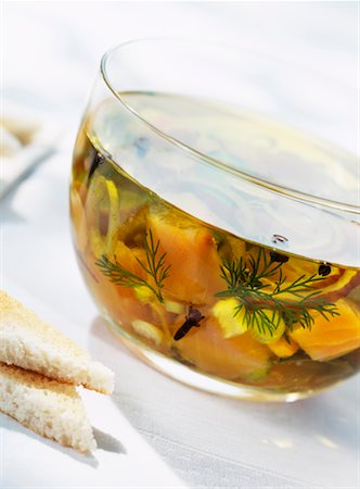 fish with olive oil - marinated salmon terrine Stock Photo - Rights-Managed, Code: 825-02306252