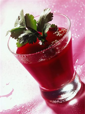 simsearch:825-02308239,k - Beetroot and coriander cocktail Stock Photo - Rights-Managed, Code: 825-02306673