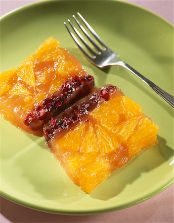 Orange and pomegranate terrine Stock Photo - Rights-Managed, Code: 825-02307654