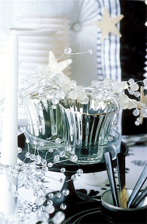 pearl - tableware Stock Photo - Rights-Managed, Code: 825-02307962