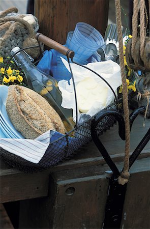 picnic on boat Stock Photo - Rights-Managed, Code: 825-02308048