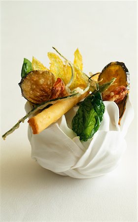 Vegetable tempura Stock Photo - Rights-Managed, Code: 825-02308460