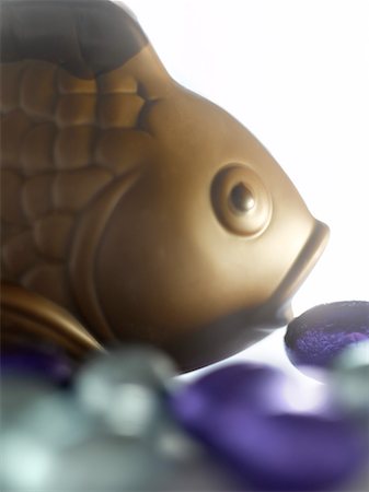 simsearch:825-02308514,k - Chocolate Easter fish Stock Photo - Rights-Managed, Code: 825-02308511