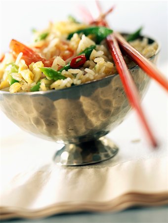 simsearch:825-02303986,k - fried rice with prawns Foto de stock - Con derechos protegidos, Código: 825-02302561