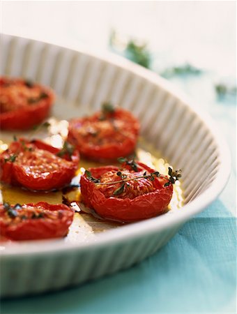 Oven-baked tomatoes Stock Photo - Rights-Managed, Code: 825-02303003