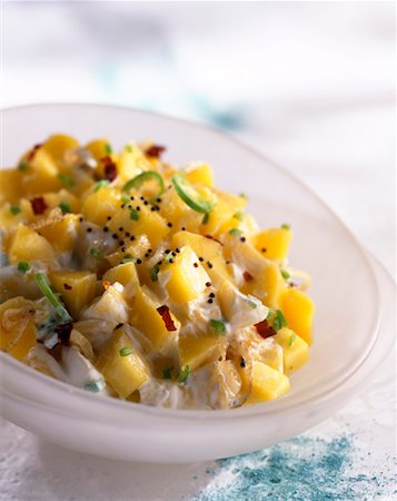 spicy mango salad Stock Photo - Rights-Managed, Code: 825-02303056