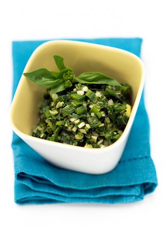 fine herb - green sauce with herbs Stock Photo - Rights-Managed, Code: 825-02303322