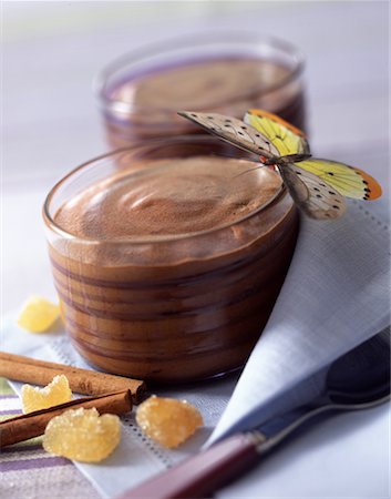 simsearch:825-02304110,k - chocolate mousse Stock Photo - Rights-Managed, Code: 825-02303860