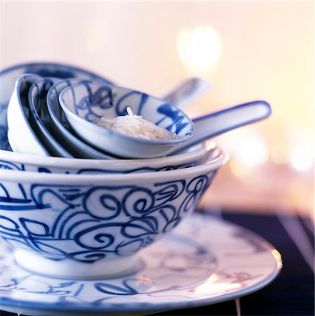 porcelain - Chinese crockery Stock Photo - Rights-Managed, Code: 825-03627057