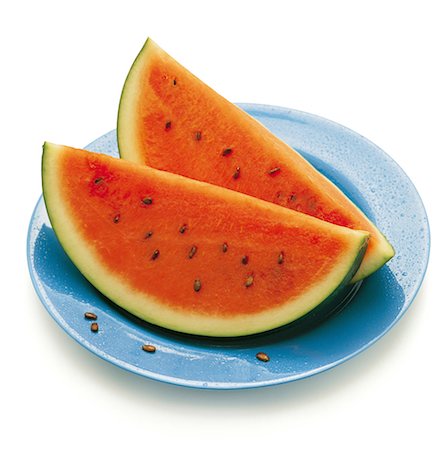 simsearch:825-06815166,k - Slices of watermelon Fotografie stock - Rights-Managed, Codice: 825-03627190